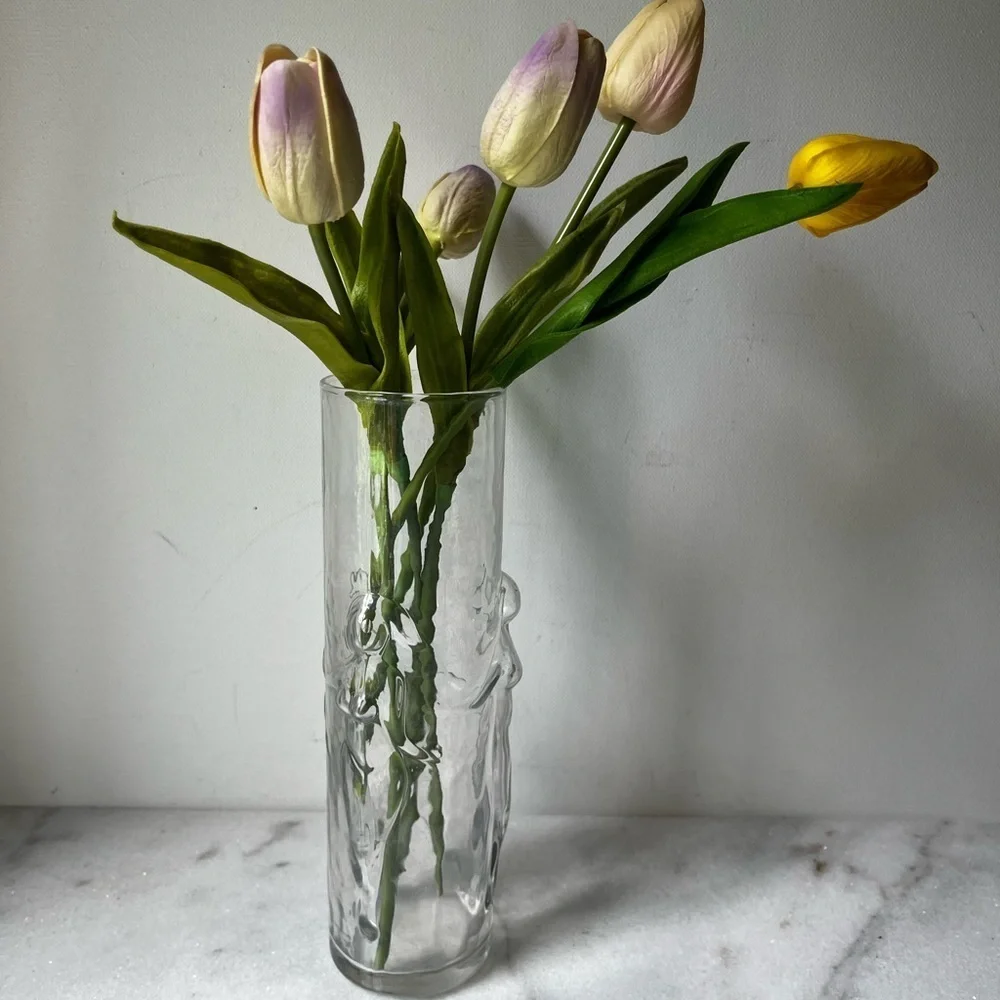 Vtg Libbey Molded Replacement Drinking Glass/Vase 